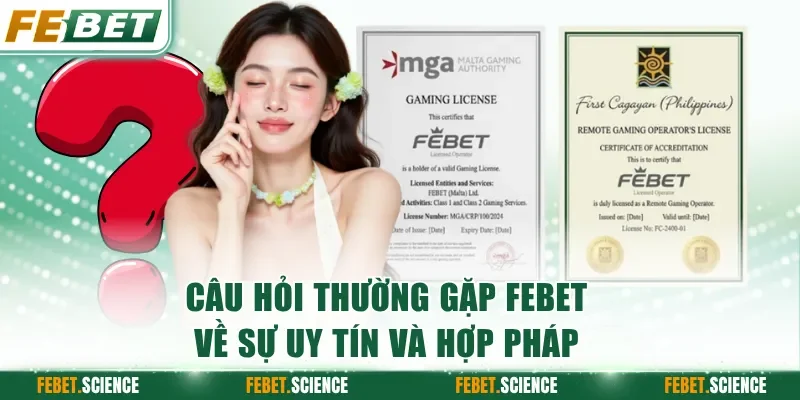 Câu hỏi thường gặp FEBET về sự uy tín và hợp pháp