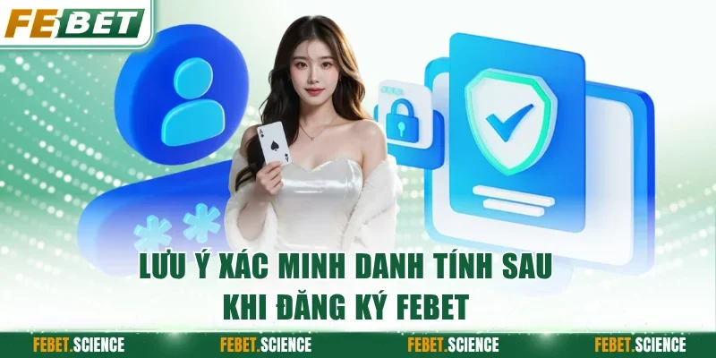 Lưu ý xác minh danh tính sau khi đăng ký FEBET