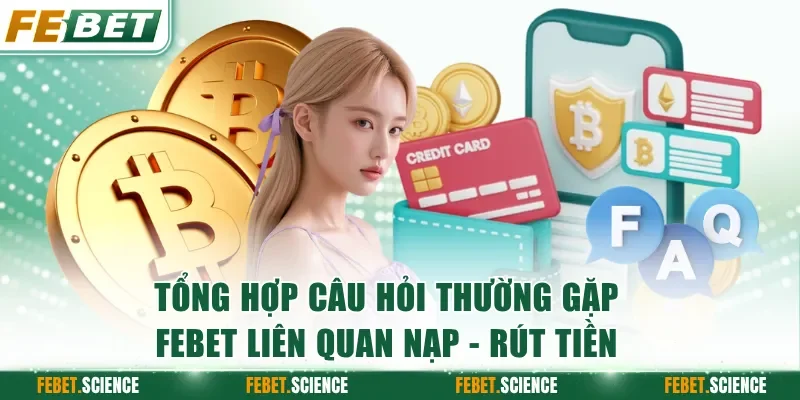 Tổng hợp câu hỏi thường gặp FEBET liên quan nạp - rút tiền
