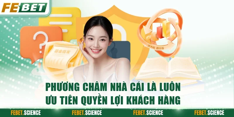 Phương châm nhà cái là luôn ưu tiên quyền lợi khách hàng